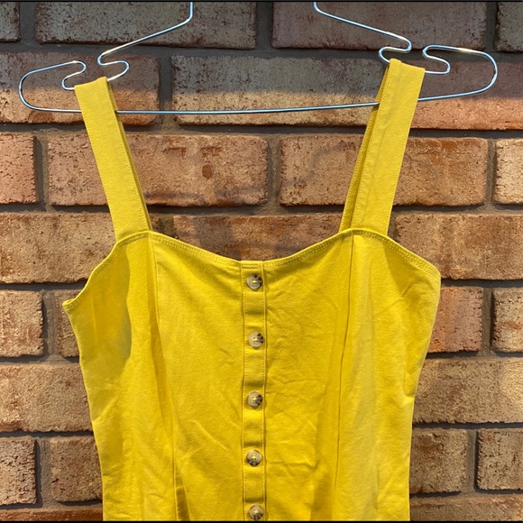 Forever 21 Yellow Flare Romper - Picture 4 of 6